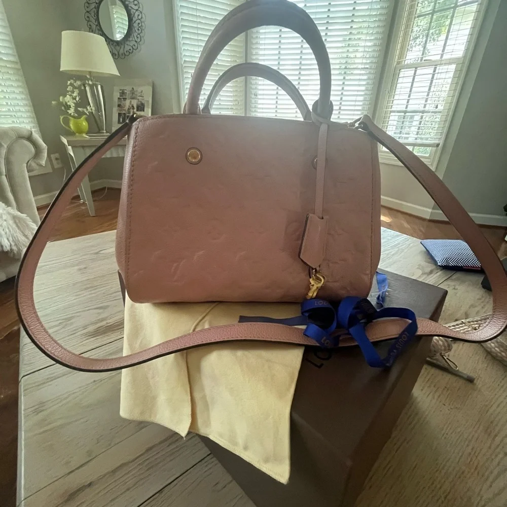 Louis Vuitton Montaigne Empriente bag - Picture 13 of 17